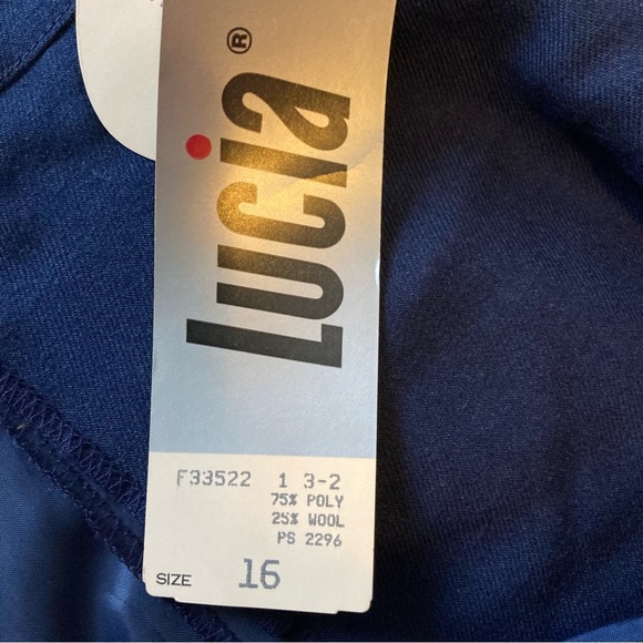 Vintage Lucia Deadstock Pleated Trousers | Fully Lined and Machine Washable - Picture 6 of 10